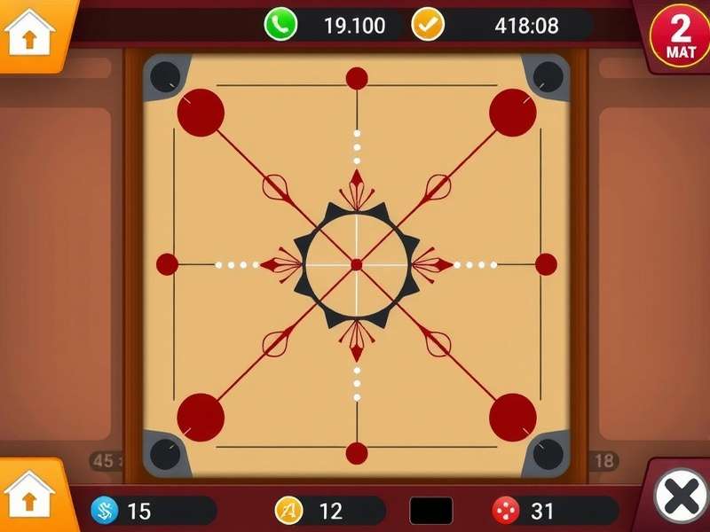 Carrom Apex Ace strategy illustration showing shot angles